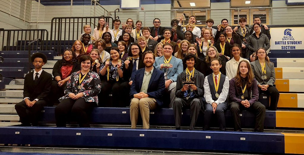 Congratulations to the Jefferson City Speech and Debate for placing 1st at the Battle Season Opener, bringing home 59 awards!