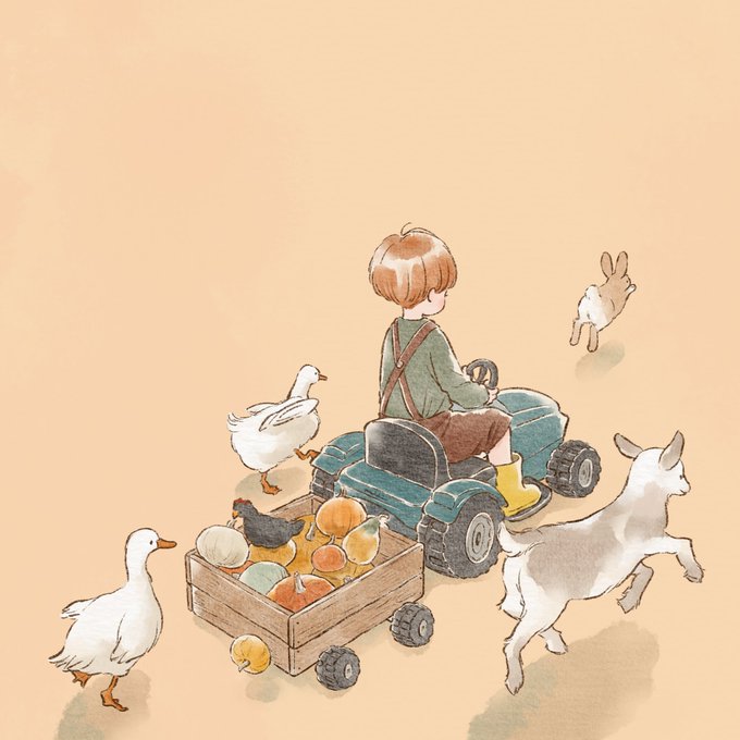 「chicken duck」 illustration images(Latest)