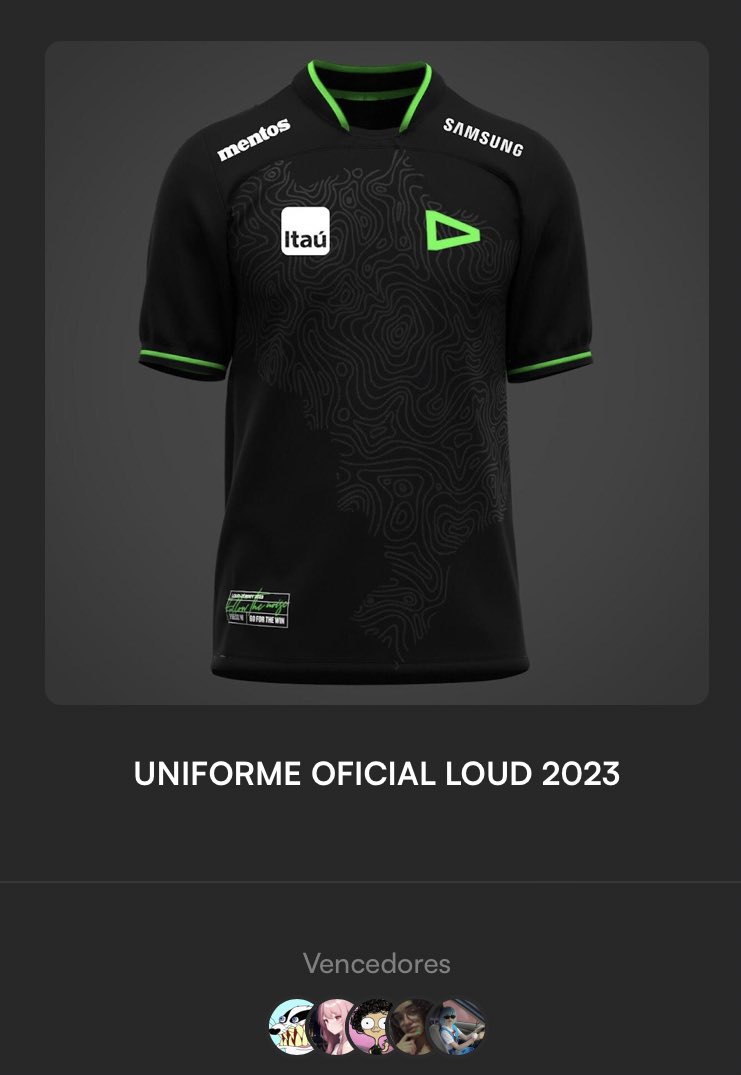 LOUD CLUB on X: As votações estão abertas para Jersey Oficial 2023!!! 💚   / X