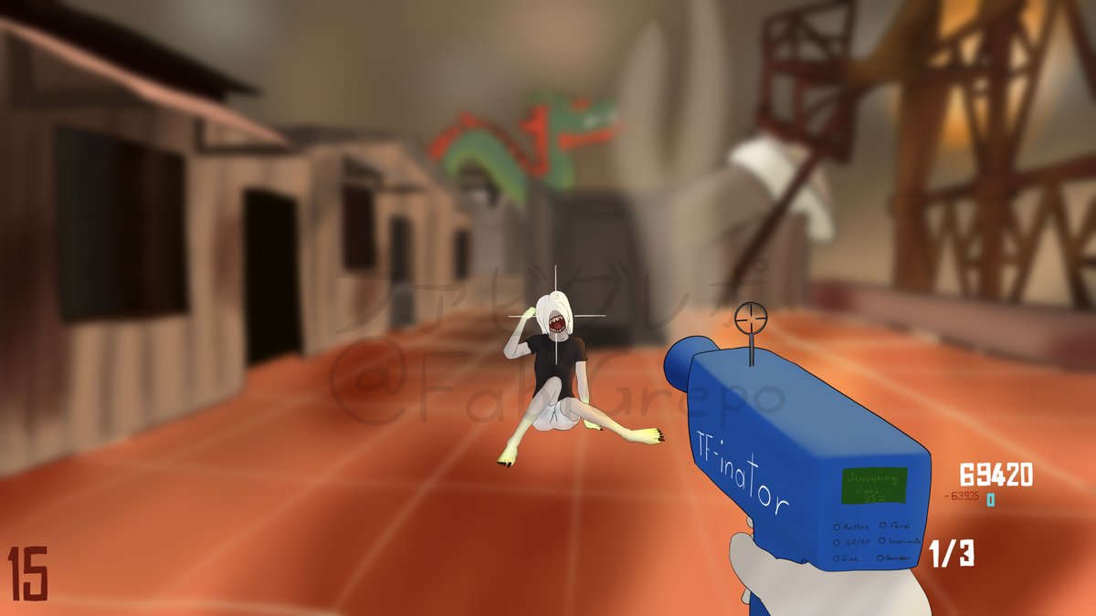 FabiGrepo's tweet photo. #Octransfur Day 14: Volunteer
@Prof_Dr_Schande and me played some CoD: BO2 - Zombies together as there was a secret update in 2023; a new gun got added to the mystery box. Supposedly it is able to transform mates into anything, so I volunteered to be zapped by the new TF-Gun.. https://t.co/4etz5gP2la