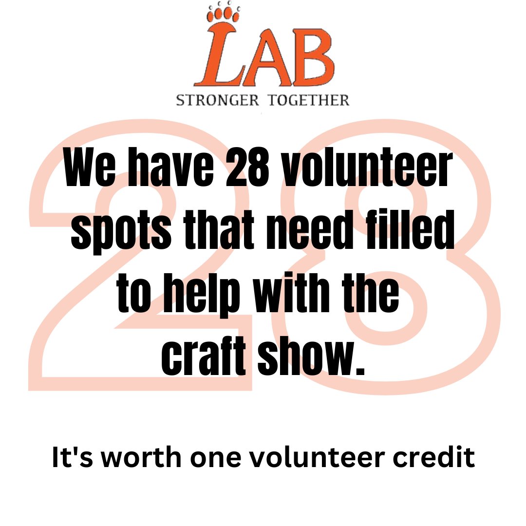 This fundraiser helps our student athletes a tremendous amount, but we can not do it without our wonderful volunteers.  Please sign up at
lovelandhs.volunteerlocal.com/volunteer/?id=…