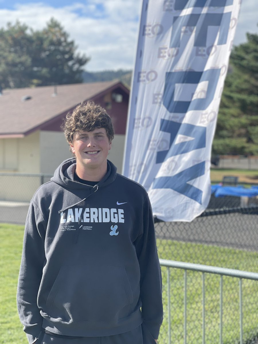 colin_fratzke's tweet photo. Big thanks to @wadegreen12 @coachbrown1 @coachbryanmills and Coach Camp! I had a great game day @EouFootball Homecoming.
#goEOU
@CoachSpencerP
@GoPacerFootball https://t.co/zz6Su64aK7