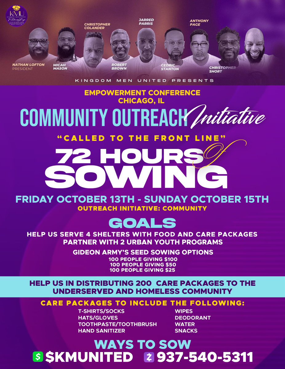 nlofton72's tweet photo. Meet me in Chicago next week! https://t.co/00cyGkhTDJ