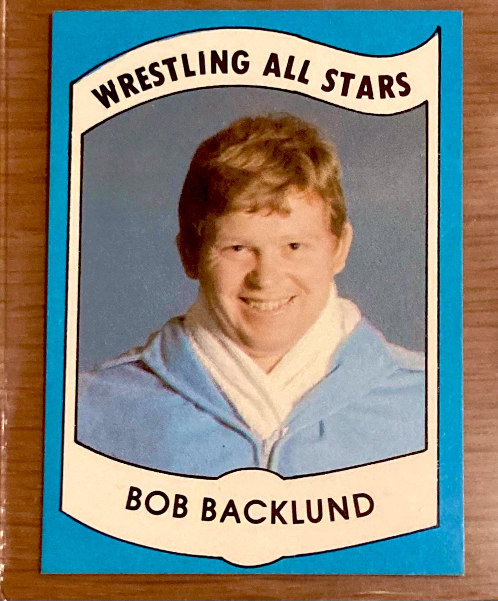 1982 Wrestling All Stars 
Bob Backlund
#BobBacklund