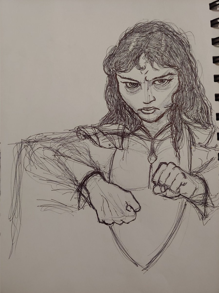 Scalpoff_'s tweet photo. Sketch where I basically copied @svvshi . Been looking for a good "dark boy" like griffith for a while so I had to. https://t.co/ezYWPAgQOB