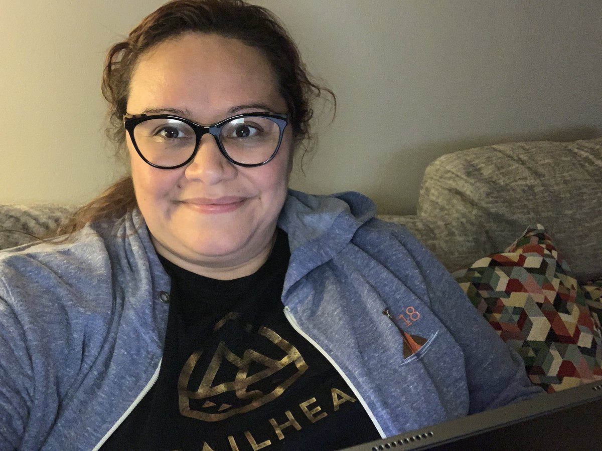 #SalesforceSaturday at home with a night of studies via @salesforcedocs, repping my @trailhead and Release #Codey ‘18 hoodie while my #ToddlerBlazer recovers (sick kiddo ☹️) and he watches a movie. #SFDX #WomenInDevOps #SalesforceMVP #LifeWithGoldie #MamaLife #LatinaInTech