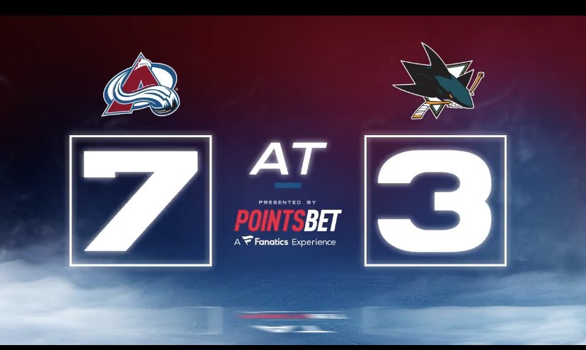 ReallysCJ's tweet photo. @Avalanche @PointsBetFBG https://t.co/09bbZP1kwd