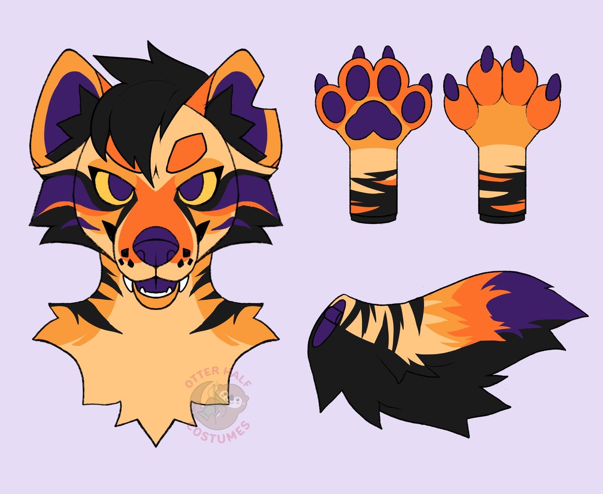 otter_half's tweet photo. 1 of w planned premade designs for ANW 2023! 🪄🧡
#fursuitdesign #fursuitmaker #fursuitpremade #fursuithead #fursuitmaking #fursuit #anw6 #anthronorthwest https://t.co/o46OUp9SKc