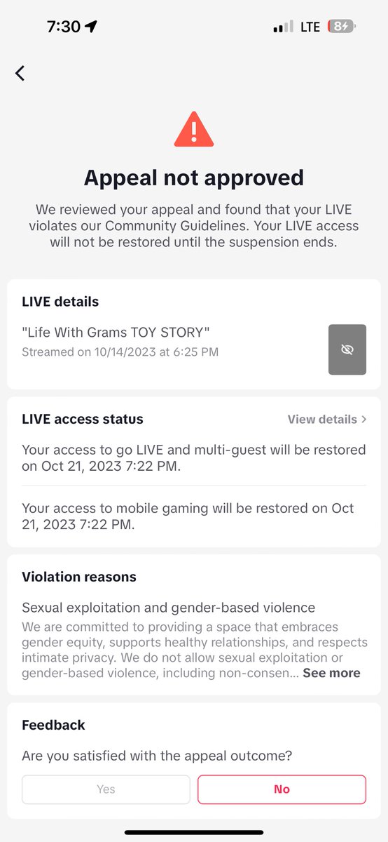 LifeWithGrams's tweet photo. @TikTokSupport @tiktokcreators @tiktok_us We were banned for sexual exploitation.. y’all need to get it together! It’s my Grandma &amp; I dressed up for Halloween. What is wrong with you all?! https://t.co/sJOmm8PFsd