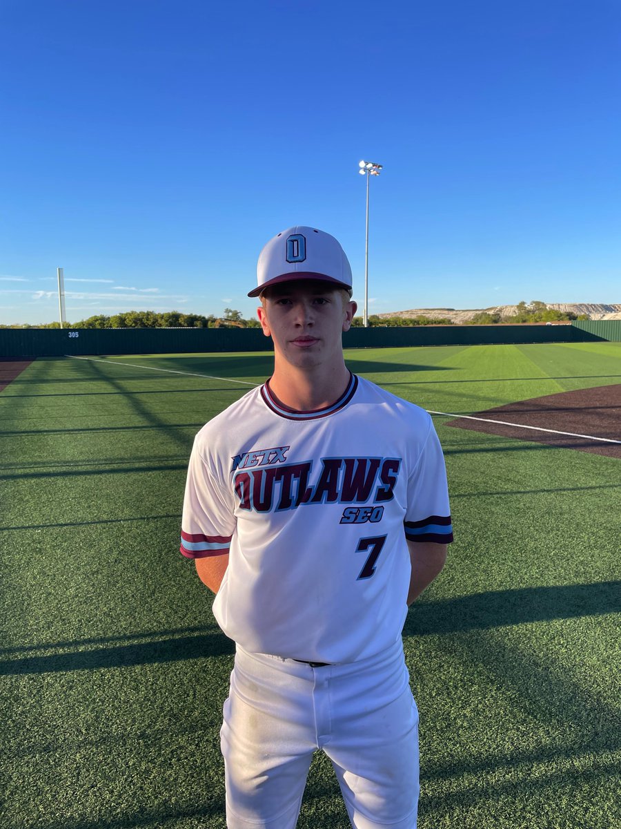 âśFive Tool Texasâś (@fivetooltexas) on Twitter photo F: <a href="/NetxSeo_Outlaws/">NETX-SEO Outlaws</a> 11, Truth Academy Baseball 2
PoG: Luke Kelley 7 IP, 8 K, 2 H, ER ; 2-4, 2B, 2 R
Hitter: <a href="/DomFulbright/">Domo Fulbright</a> 2-3, 2B, 4 RBI
Notable: Kolton Keeling 1-3, 4 R F: <a href="/NetxSeo_Outlaws/">NETX-SEO Outlaws</a> 11, Truth Academy Baseball 2
PoG: Luke Kelley 7 IP, 8 K, 2 H, ER ; 2-4, 2B, 2 R
Hitter: <a href="/DomFulbright/">Domo Fulbright</a> 2-3, 2B, 4 RBI
Notable: Kolton Keeling 1-3, 4 R