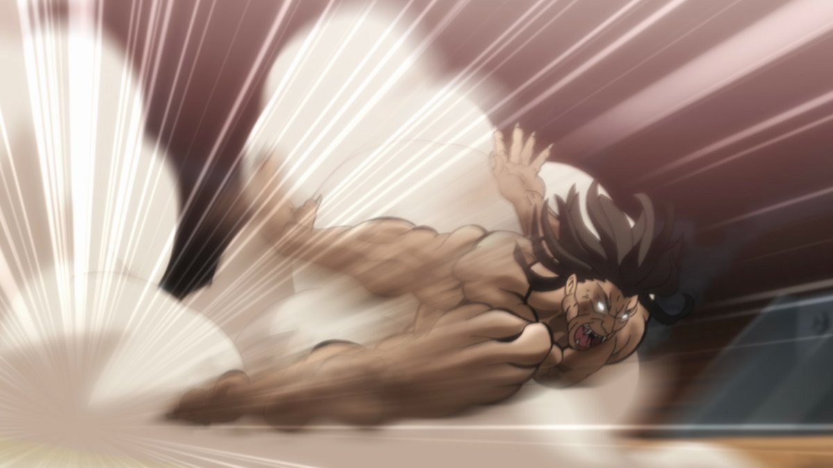 baki_anime's tweet photo. ／
共に分かち難く……
＼

アニメ『#範馬刃牙』#野人戦争編
16話「ピクルの涙」が
本日TOKYO MXほかにて放送🔥

日曜日
TOKYO MX　毎週 23:30～
サンテレビ　毎週 23:30～
ＢＳ日テレ　毎週 23:30～

#バキアニメ https://t.co/dGGBnhvJoA