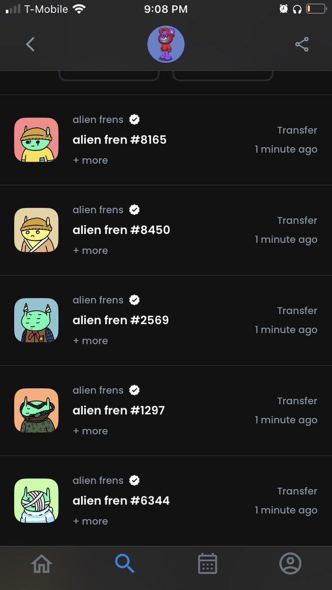 Just swept 🧹 another 6 <a href="/alienfrens/">alien frens</a> 

Going to give one away in the next up coming days to onboard some new into the community! 

Community vote ! Who is someone that supports the community that does not own one !