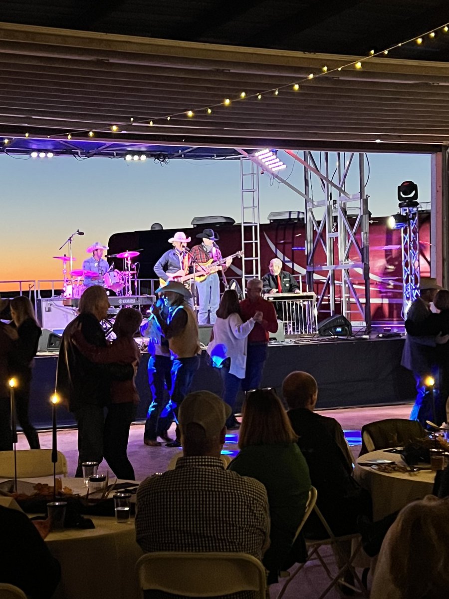 sbellsnyder's tweet photo. It’s just a small Town Saturday night with @garypnunn &amp; the celebration of a family ranch that’s been here for 125 years! #ranchparty #rural https://t.co/kW0gRno8eM