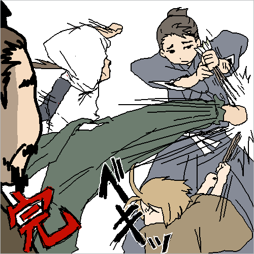 昔描いた毛利家 