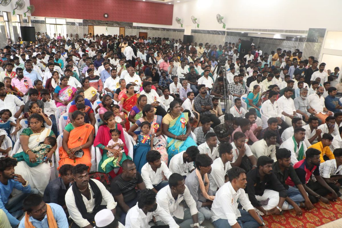 நாம் தமிழர் கட்சியின் உள்கட்டமைப்பை மறுசீராய்வு செய்து, வலிமைப்படுத்தி, எதிர்வரும் தேர்தல்களுக்கு அணியப்படுத்துவதற்காக, 12-10-2023 இன்று (ஆற்காடு) கலவையில்  ஏ.என்.எஸ் திருமண மண்டபத்தில் நடைபெற்ற இராணிப்பேட்டை மாவட்டத்திற்குட்பட்ட சோளிங்கர், இராணிப்பேட்டை, ஆற்காடு, அரக்கோணம்…