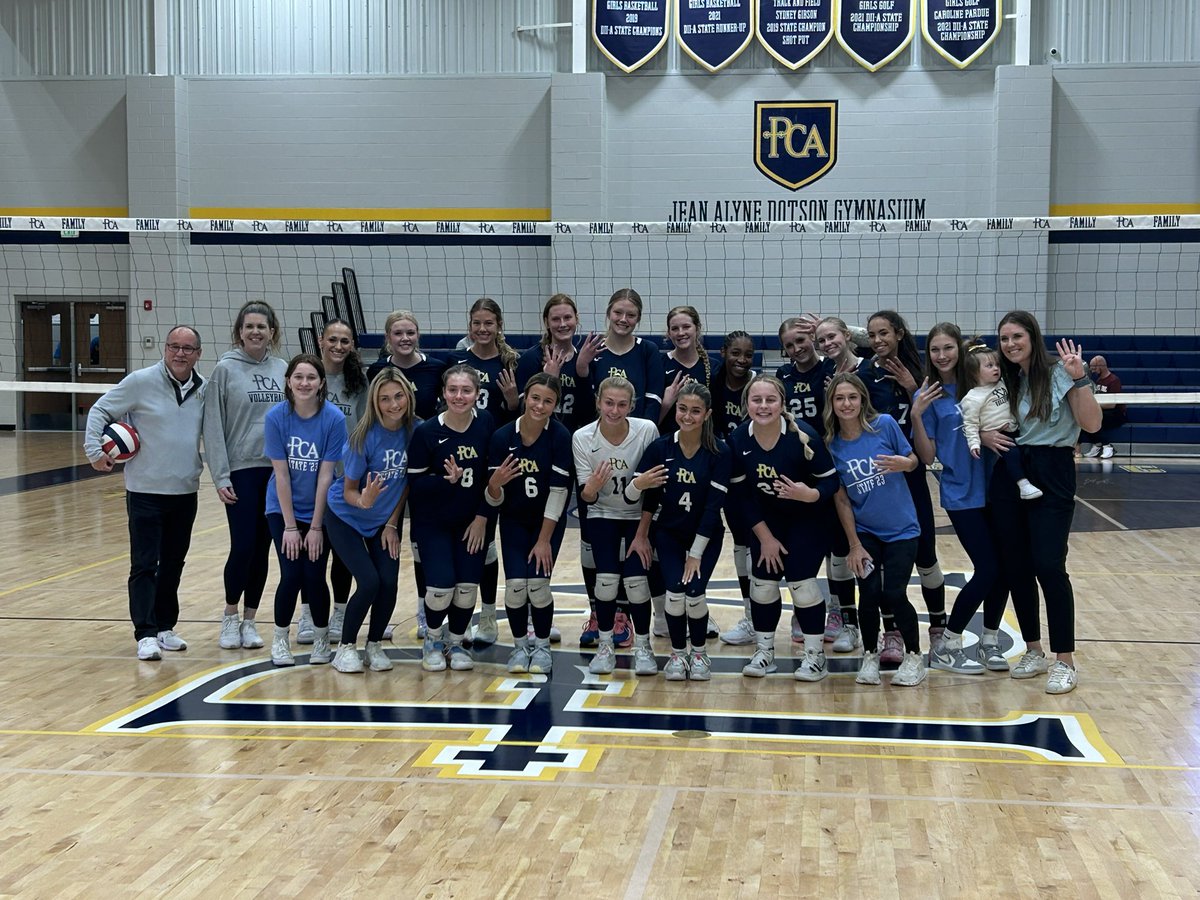 PCA_Athletics's tweet photo. @PCAVolleyball_ IS MOVING ON TO THE FINAL 4!!!🏐🔥 https://t.co/LbVWVC6XBS