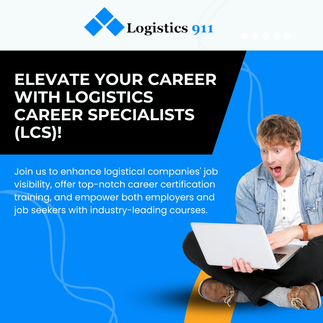 Logistics9111's tweet image. Elevate your career with us today! 🌟🚚

For more information visit: logistics911.com
 #LogisticsCareerSpecialists #CareerElevation #JobVisibility #CertificationTraining #CareerDevelopment #IndustryCourses