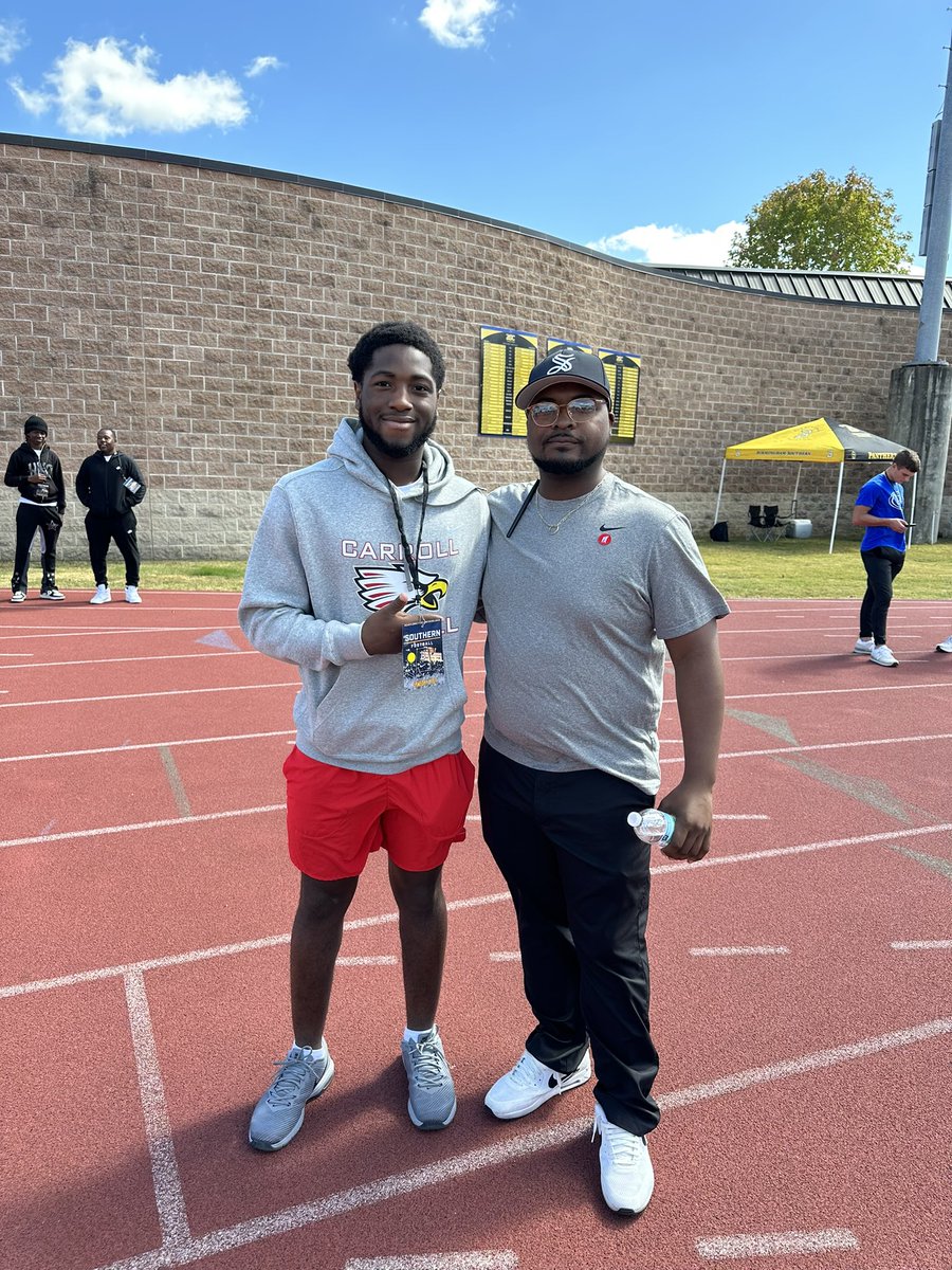 LakeithPerson's tweet photo. Had a good time At Birmingham southern today can’t wait to get back out there! @Coach_Colucci @CoachJermAustin @CoachGMitch https://t.co/6LwsZvK37D