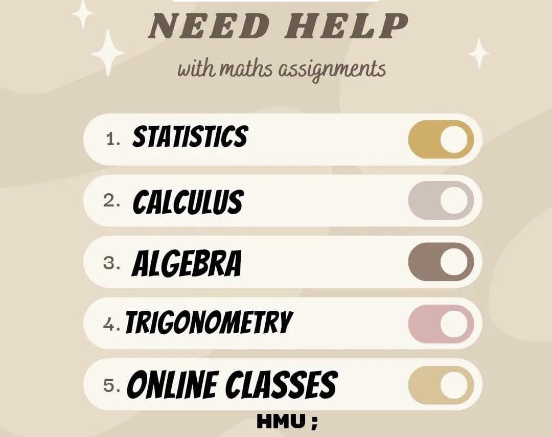 📚✨ Stuck in a 'sum'-barrassing situation with your math assignment? Don't 'subtract' your confidence! Our assignment services are here to 'add' some expert help to the equation! 🤓📝 #MathMagic #AssignmentAssistance #famu27 #jsu27 #asu26 #nyu25 #nyu26 #txsu26 #vsu26 #su26.