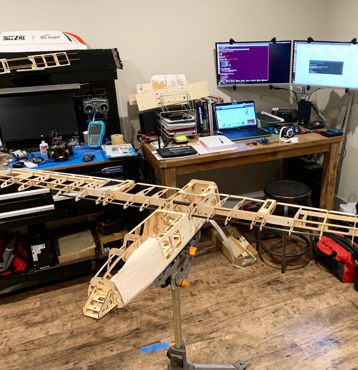 dronehack3rs's tweet image. Another toy in the works. Pray she doesn’t crash on her first day. #autonomy #lidar #objectdetection #RQ7