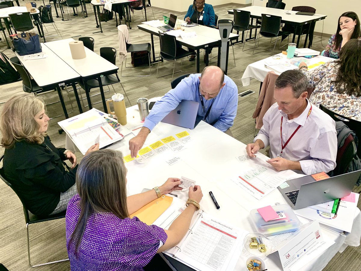 Region 10 administrators received training on @CogniaOrg’s teacher observation tool this week! @BaldwinSchools hosted the session at their new PAC building in Foley! @USASARIC @ALSDEOSI @KinnEducates @hulonsi