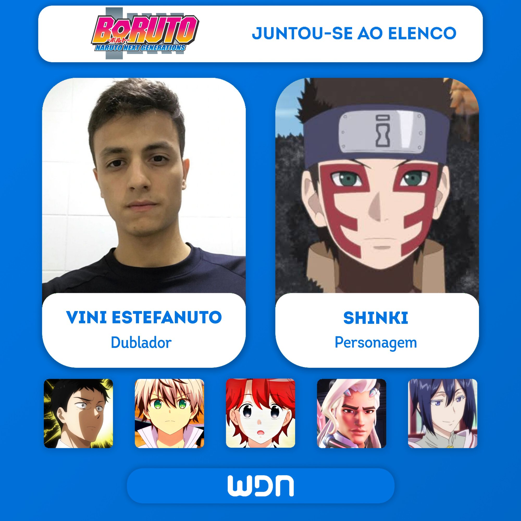 Dubladores de NARUTO! 