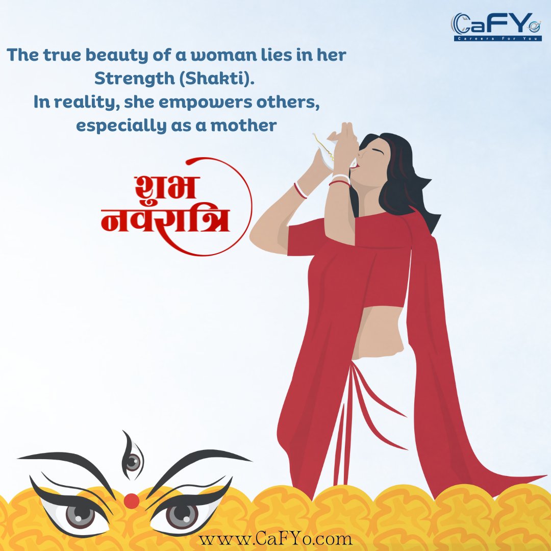CafyoManagement's tweet photo. Real beauty is in her strength, as she empowers the world, especially as a mother. 💪🌸 #Navratri #Navratri2023 #shardiyaNavratri  #Cafyo #NavratriQuote #WomenEmpowerment #StrengthInBeauty #Empowerment #CafyoManagement https://t.co/mrkwsjYVEy