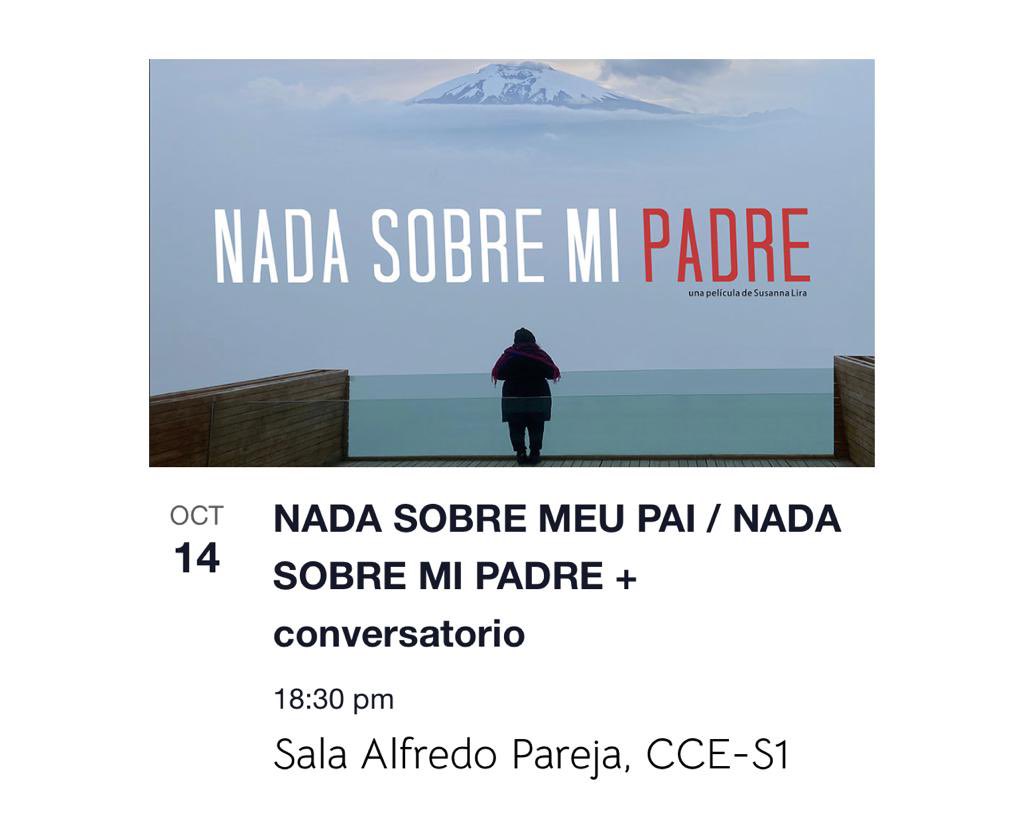 skhunt92's tweet image. que increíble documental acabo de ver en los #Edoc: “Nada sobre mi padre” de Sussana Lira en la Casa de las Culturas