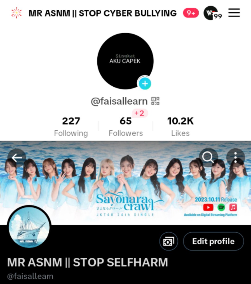 faisallearn's tweet image. #STOPCYBERBULLYING #STOPSELFHARM

🤍✨