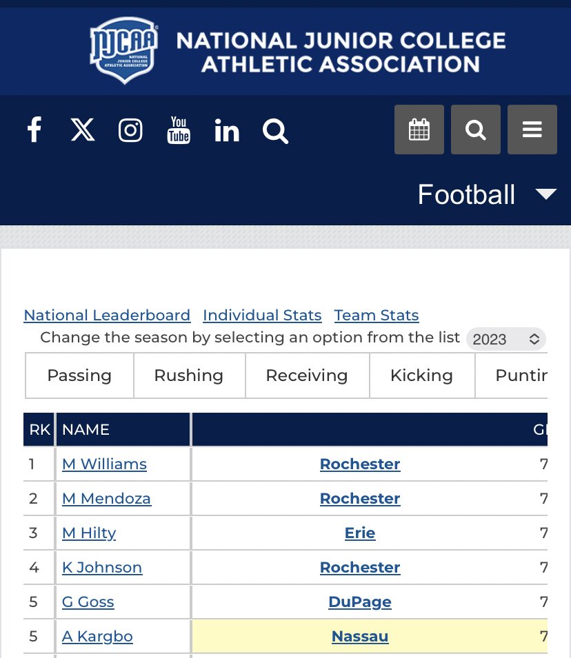 ALoading47's tweet photo. Versatile ILB Coaches Heavy RunStopper and Can Drop in Coverage!Top 5 Tackler inna country!
Interception From Todays 27-3 Win #JUCOPRODUCT #Godspeed @JUCOFFrenzy @JuCoFootballACE @damehova9 @CoachBJones95 @dlryland @ScoutNickP @CoachSParkerJr @adin_kossoff @CoachWilson41 https://t.co/Ozj70NHjVg