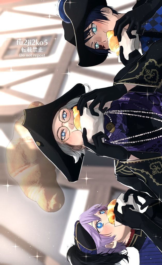 fu2ji2ko5's tweet photo. グロマスのA班とってもかわいかったよね🥐
（再掲）

#twstファンアート https://t.co/CjaP2j7dbJ