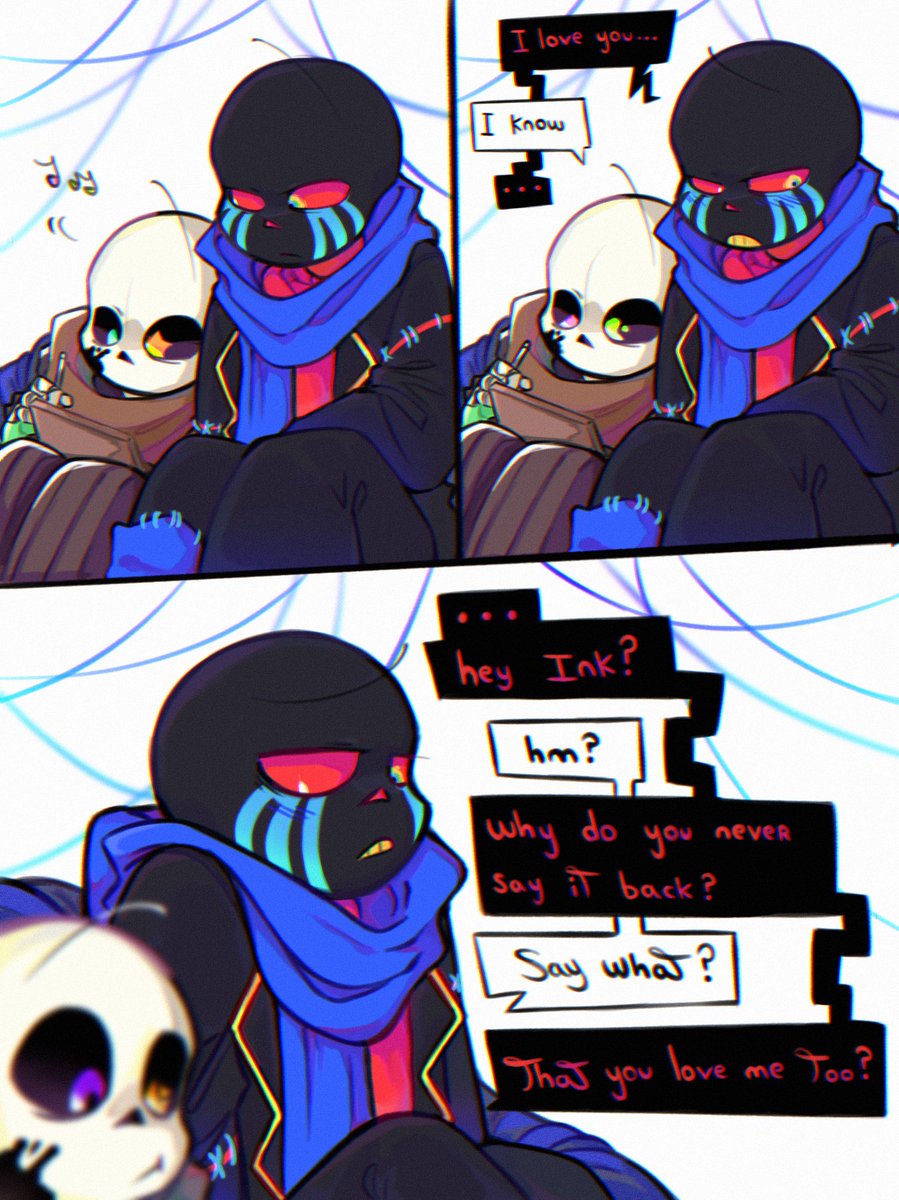 LazyArtz11037's tweet photo. “Souless love” (1/2?)
.
.
.
A lil bit of angsty Erroink for y’all~ enjoy~
#ErrorInk #inksans #errorsans #sansau #undertaleAU #undertale https://t.co/1ENqJ2KhjF
