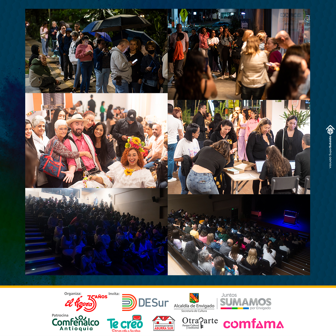 festiteatroenvi's tweet photo. #AsíVivimosElFestiteatro con @susoelpaspi
en "Cuando el show se acaba"… Un llamado a cuidar de la salud mental.
El Festiteatro Envigado organizado por #ElÁgora con el apoyo de
@AlcaldiaEnv
#Desur
@AburraSur
@ComfenalcoAnt
#TeCreo
@susoelpaspi
#ParqueOtraparte
@Comfama https://t.co/WI3MP9pR1W