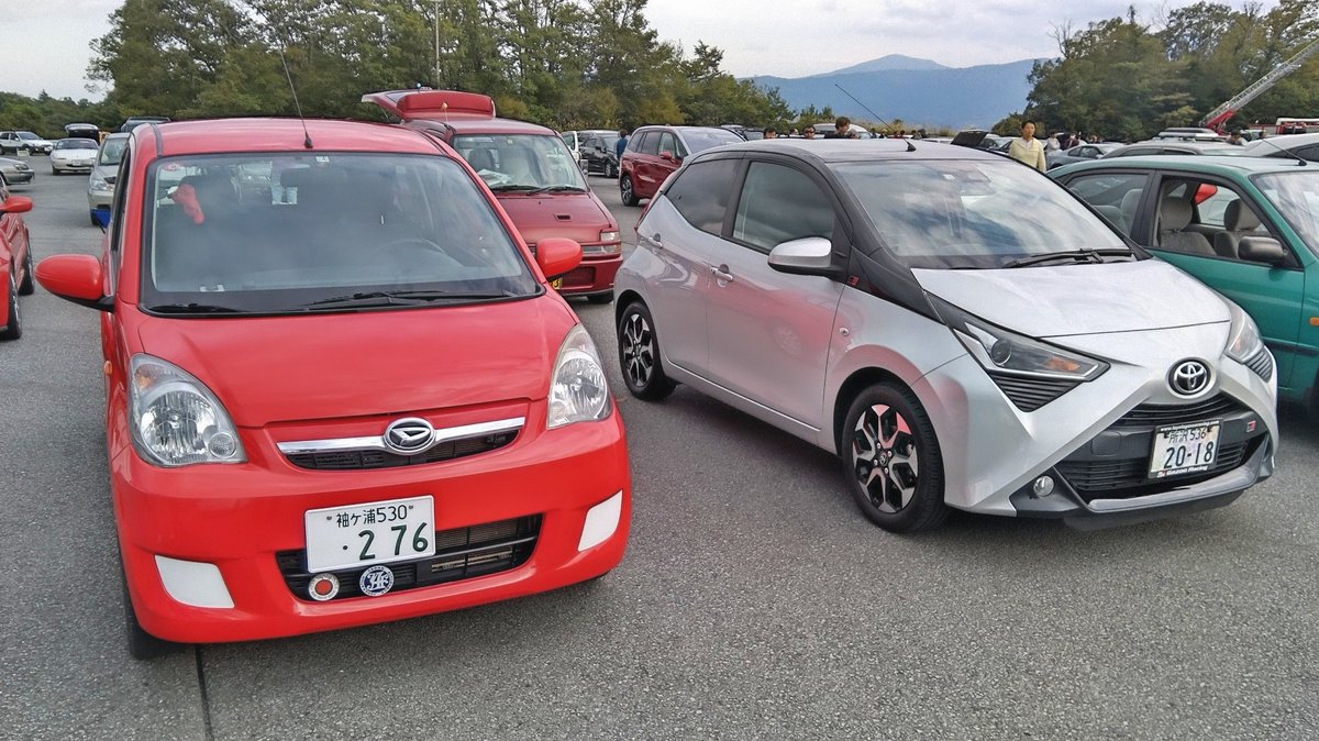 aygo2018's tweet image. #自美研and商用車ミーティング関東 に参加させて頂きました。
 #AYGO イベントデビューでしたが、初めましての方やお久しぶりの方ともお会い出来てなかなか濃い1日となりました。ありがとうございました。