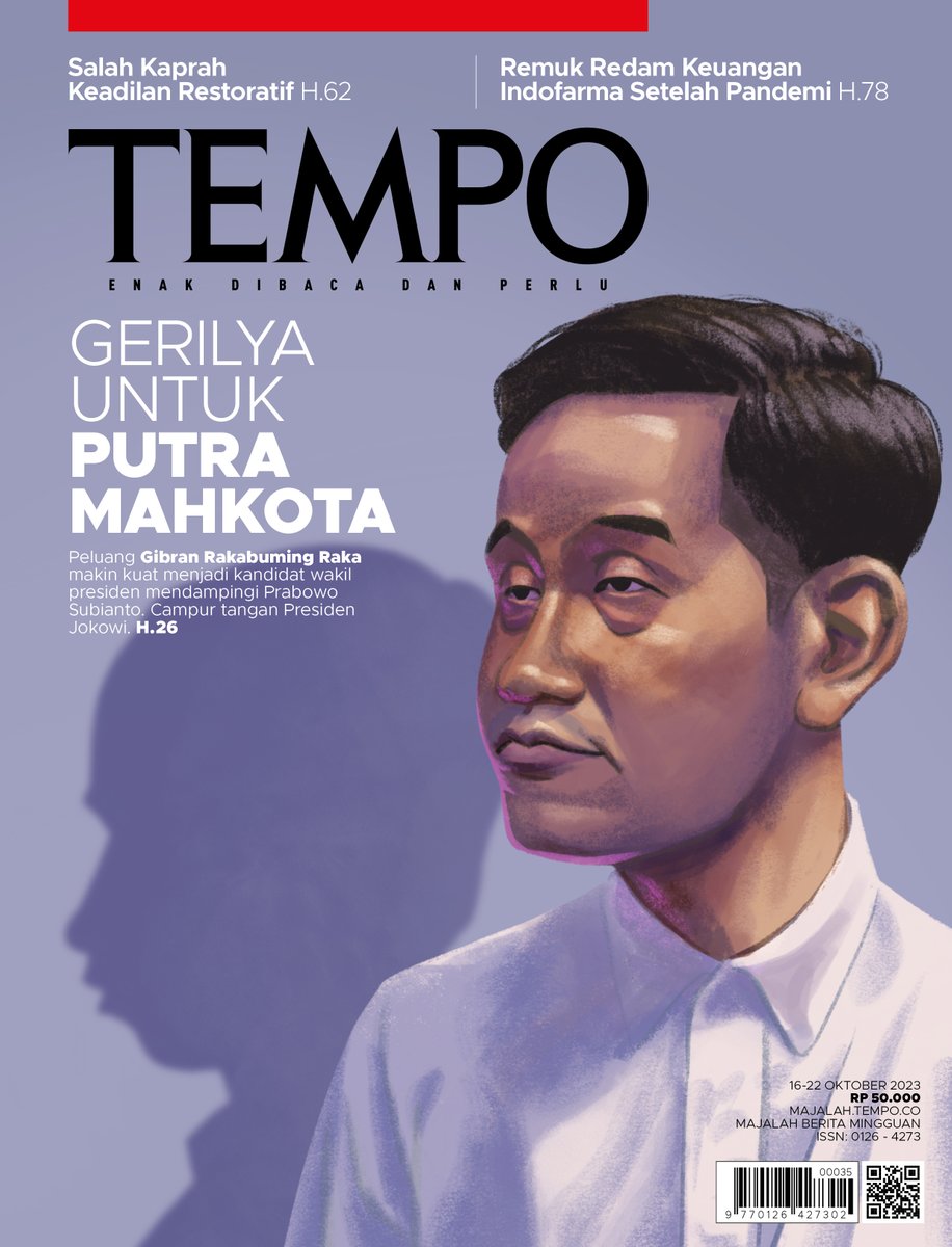 Sejauh ini skenario Jokowi terus berkuasa berjalan mulus. Adik iparnya di Mahkamah Konstitusi membahas gugatan usia calon wakil presiden dalam UU Pemilu. 

#majalahtempo majalah.tempo.co