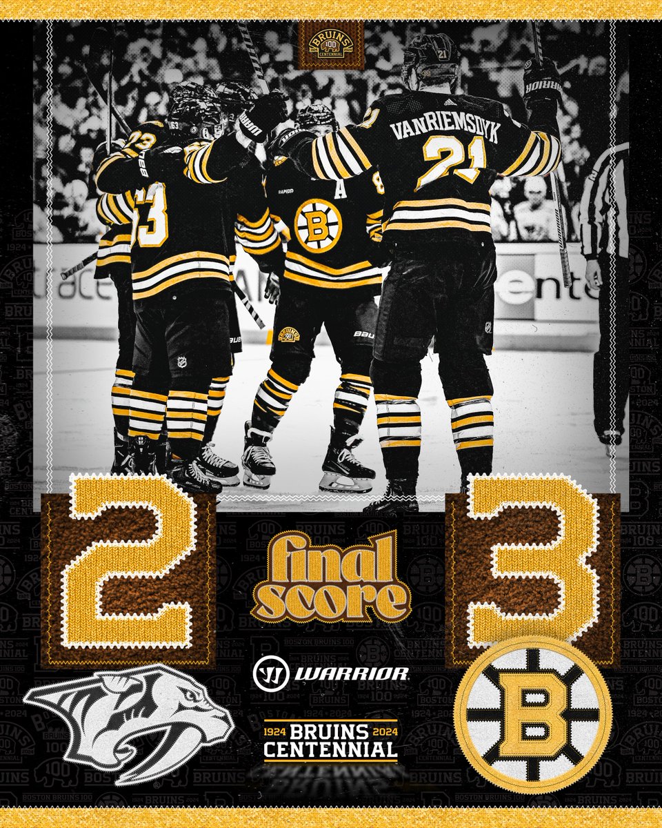 NHLBruins's tweet photo. ✌️ for ✌️ https://t.co/yaYo7PVeva