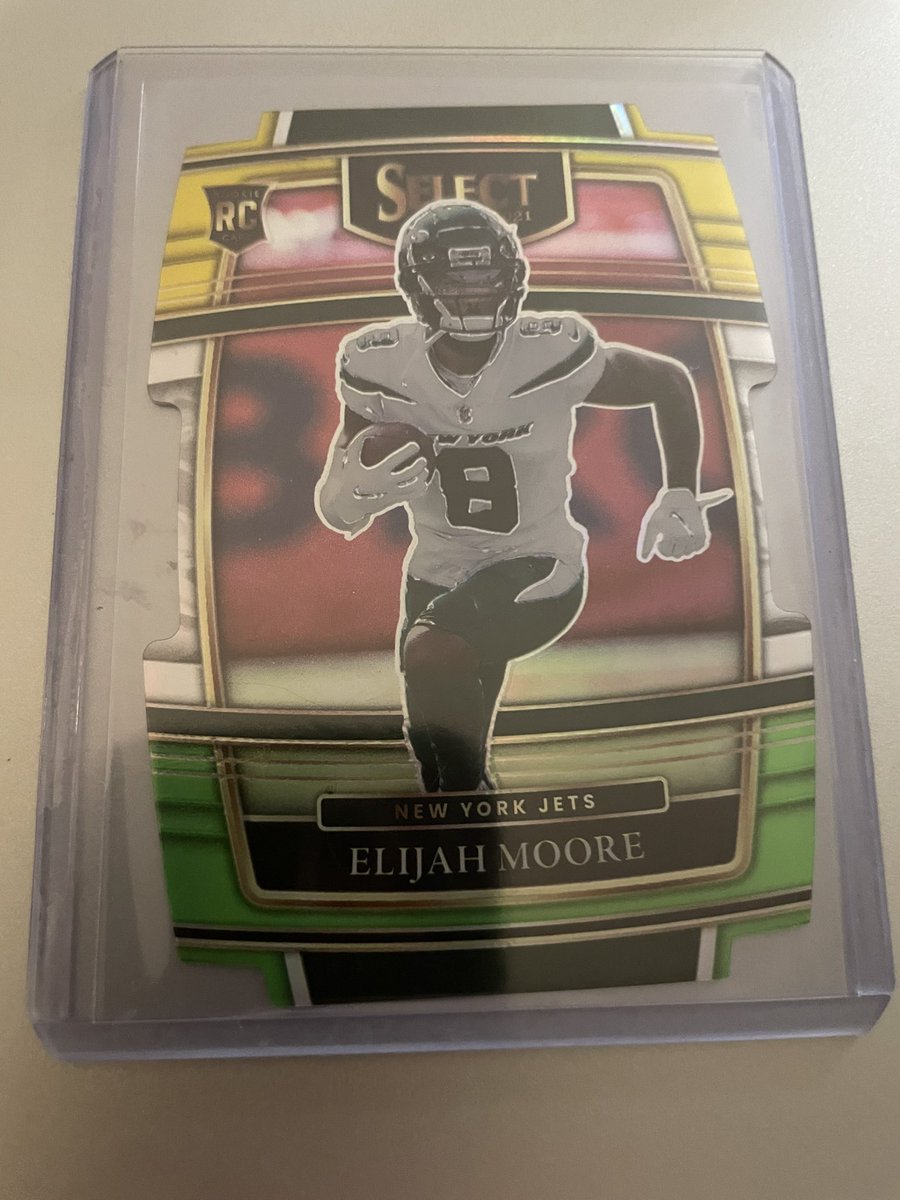 cheapcardsales's tweet photo. Elijah Moore select die-cut RC $1.50

#cheapCards #cheapJets #cheapBrowns https://t.co/K4ySE69xiJ
