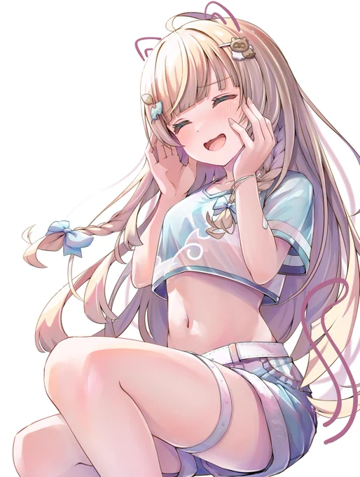 \(=^・^=)/#いろはにも絵を 