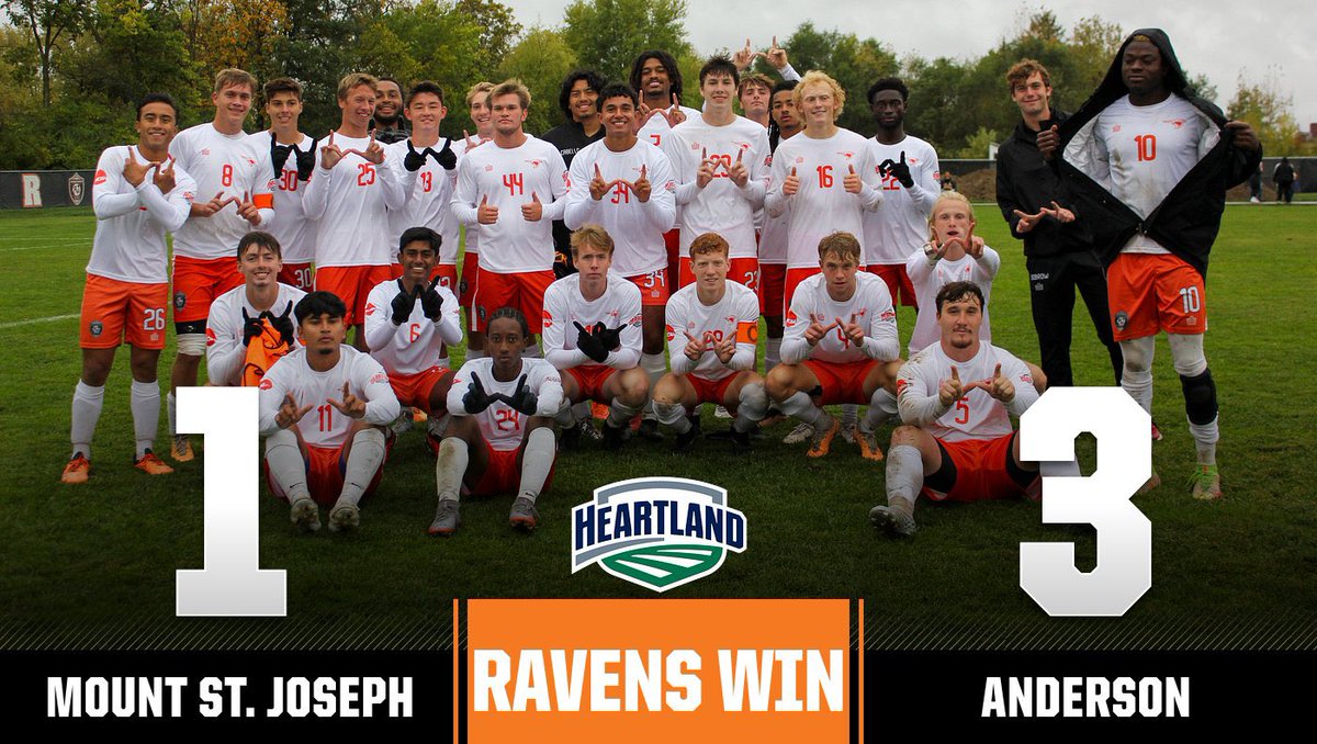RAVENS WIN!!

The Ravens defeat the Mount St. Joseph Lions 3-1.

The Ravens play next on Wednesday at 3:30 at Fridley Field for senior day and our final home game of the regular season. 
#AUMS #GBGR #DefendTheShield #BuildAUSoccer