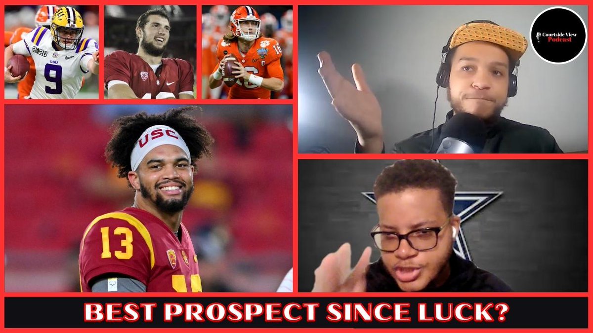 CALEB WILLIAMS IS THE BEST PROSPECT SINCE ANDREW LUCK? | Courtside View Podcast
youtu.be/rDsXldFYve4
#collegefootball #football #calebwilliams #trevorlawrence #joeburrow #andrewluck