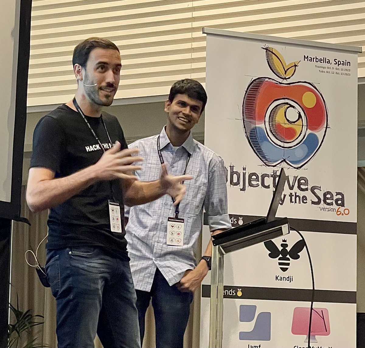 At #OBTS Javier (<a href="/n30m1nd/">n30m1nd</a>) and Vignesh (<a href="/sherl0ck__/">Vignesh Rao</a>) from <a href="/ExodusIntel/">Exodus Intelligence</a> fuzz'd and audited the cr.p out of the Webkit JavaScript engine JavaScriptCore - bugs bugs and moar bugs were found!