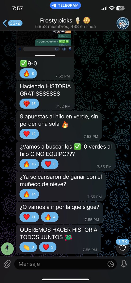 ✅9-0 Totalmente GRATIS 

Tanto en el free como en el premium llevamos un ✅9-0 LIMPIO 

+5900 personas con la oportunidad de hacer dinero DÍA Y NOCHE totalmente GRATIS 

T.me/fr0stxr

Únete YAYAYA 👆 VAMOS A HACER HISTORIA JUNTOS! 💪