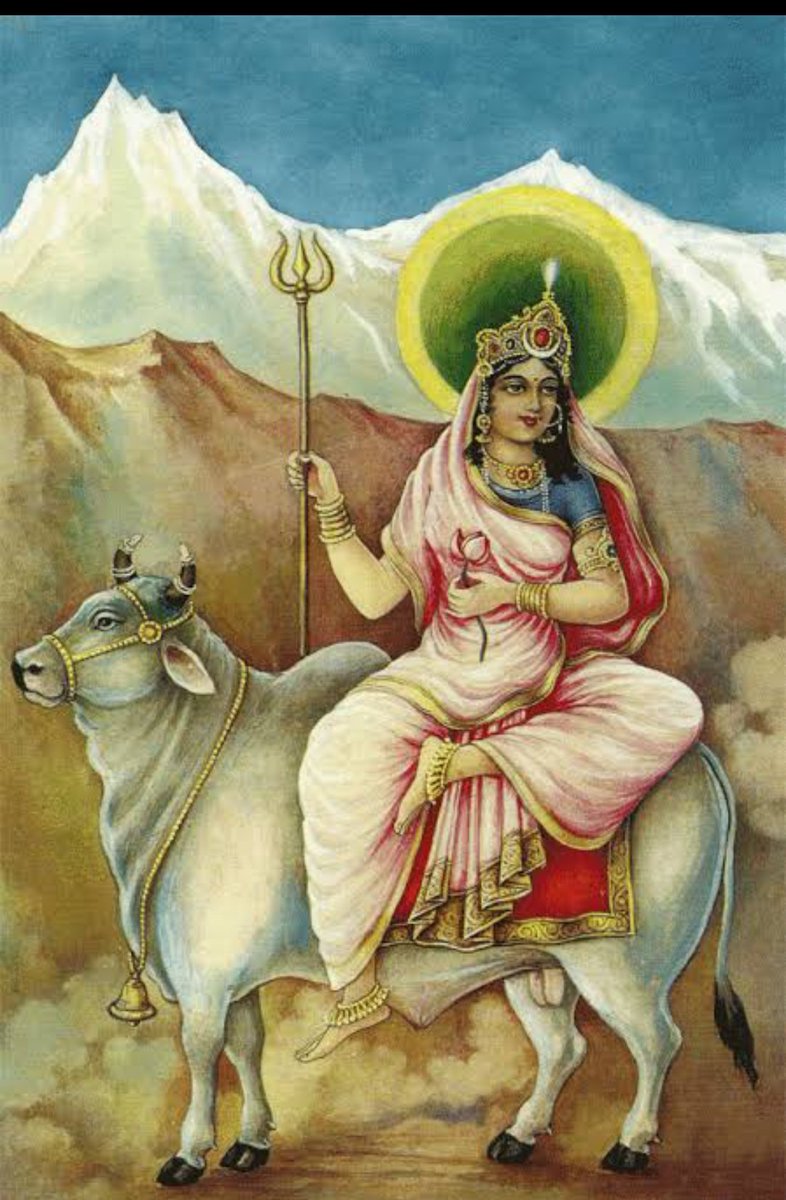 ॐ ऐं ह्रीं क्लीं चामुण्डाय विच्चे ॐ शैलपुत्री देव्यै नम:।
#जय_माता_दी 🙏
शारदीय नवरात्रि की हार्दिक शुभकामनाएं,बधाई 🌷
माता रानी आप सभी का कल्याण करें 🙏