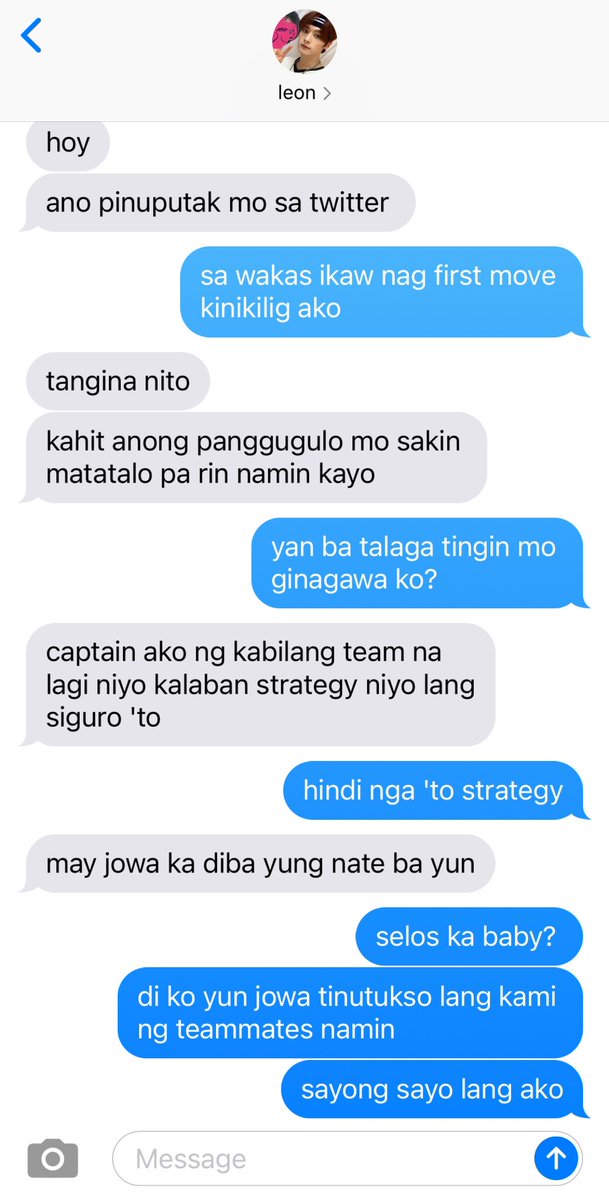 tatlong bilyon 
— skz filo otau wherein juno (ksm) is a baseball player who keeps being shipped with his teammate