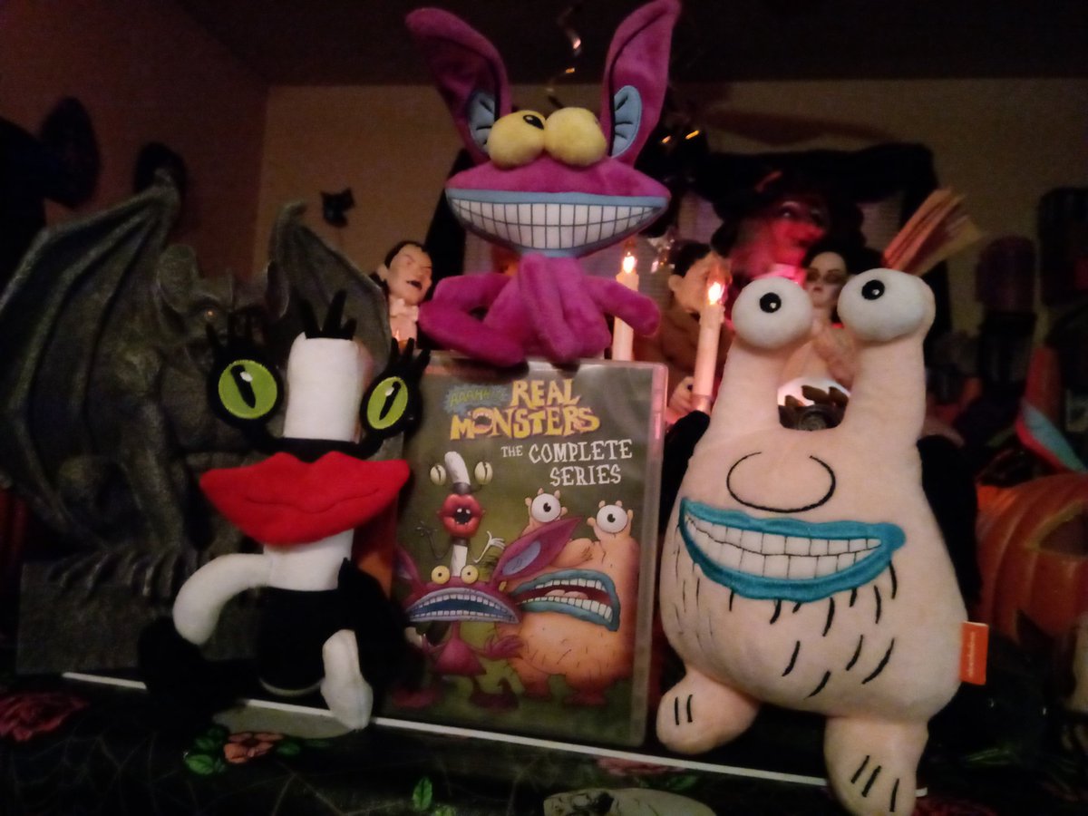 Spooky #October movies wouldn't be complete without a share of spooky cartoons as well.
👾👹🧌💀🧟‍♂️🧟

29 years later, #AaahhRealMonsters never ceases to entertain.
@Charlie_Adler #ChristineCavanaugh (RIP ❤️) #DavidEccles #GreggBerger @JimBelushi #TimCurry
@Nickelodeon @NickRewind