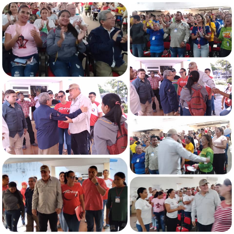 13Oct || El VM de Previsión Social, <a href="/drrafaelrios/">Rafael  Angel Rios</a>,  acompañó al Gobernador del estado Apure, <a href="/eduardopiate2/">eduardo piñate</a>, y al Cnel. Franklin Briones, Dir. de Distribución del <a href="/MinAlimenVen/">minalimentacion_ve</a>  y Comisionado para el estado Apure; .. #MisionNevadoEsAmor
