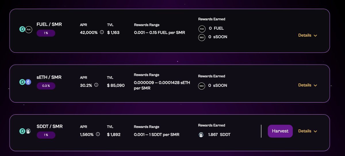 ftmchiro's tweet photo. Have you checked out @TangleSwap on @shimmernet  yet? You can trade tokens, provide liquidity or farm your $SMR $SDDT $FUEL $IHG $sETH $sSOON and soon $IOTA Try it out and use my affiliate link: https://t.co/fcXLpt6iVJ https://t.co/9ULtvxiRJi