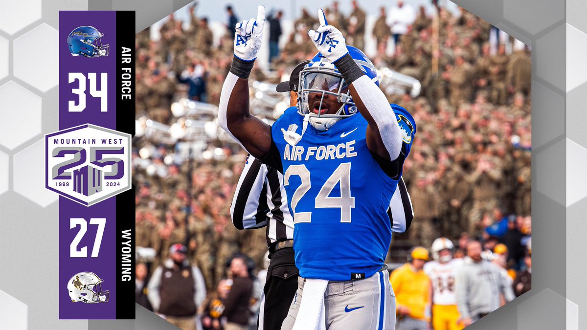 .<a href="/AF_Football/">Air Force Football</a> remains undefeated with some late night heroics⚡️🏈🙌

#AtThePEAK | #MWFB | #FlyFightWin