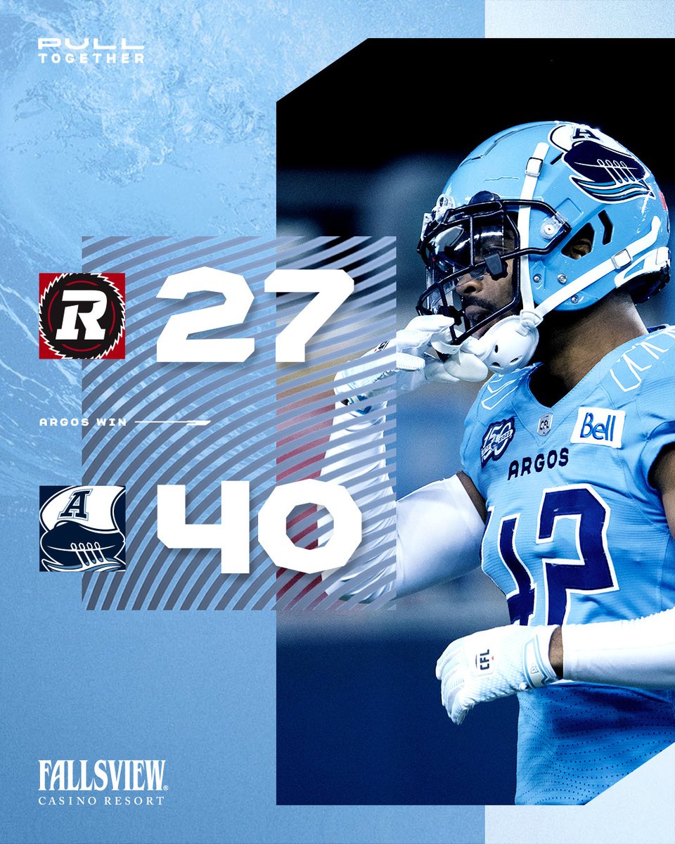 TorontoArgos's tweet image. Week 19 ✅

@fallsviewcasino I #PullTogether