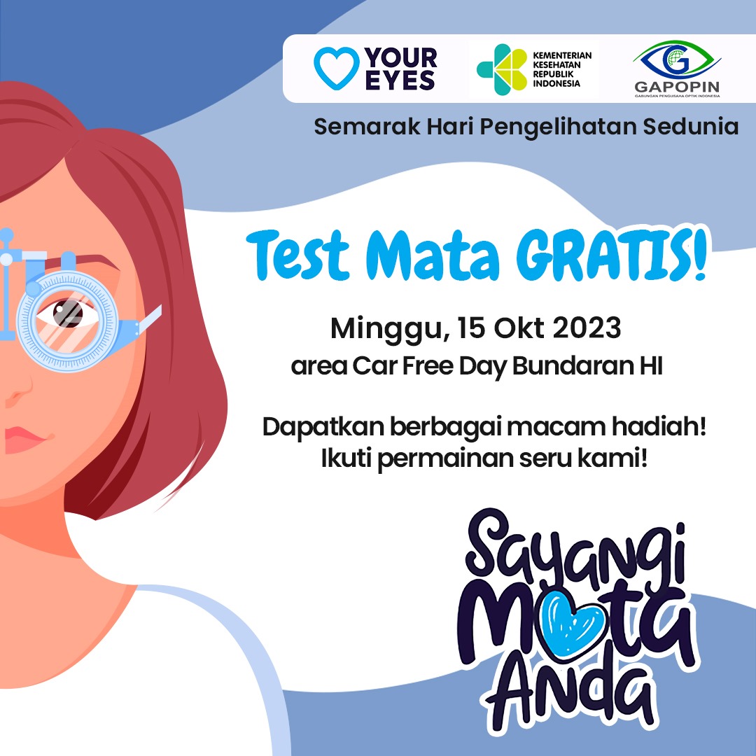 bambionme's tweet photo. Tes mata gratis bisa dapet hadiah?? BISA BANGET!! gas ke area CFD Bundaran HI ada #GapopinLoveYourEyes https://t.co/KIEXgkIcIW
